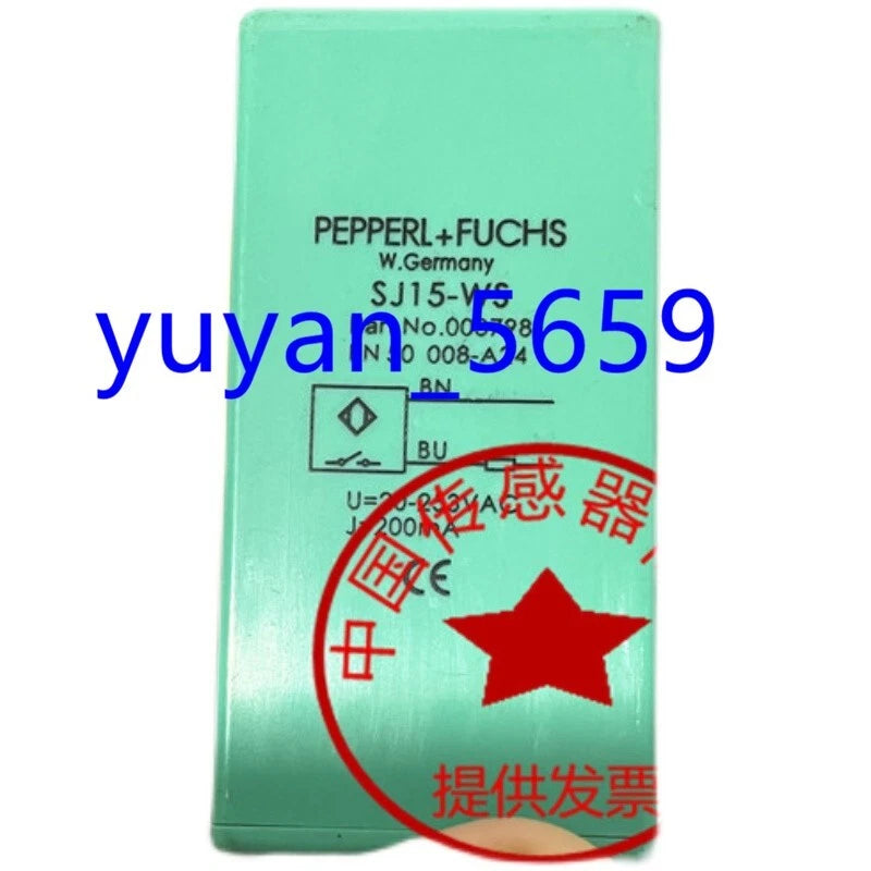 Pepperl+Fuchs SJ15-WO Inductive Proximity Switch #887 LY