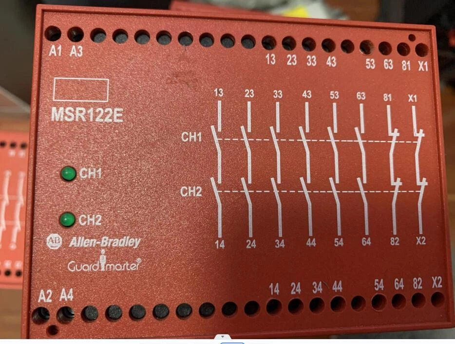 MSR122E AB 440R-E21358 Safety Relay Module