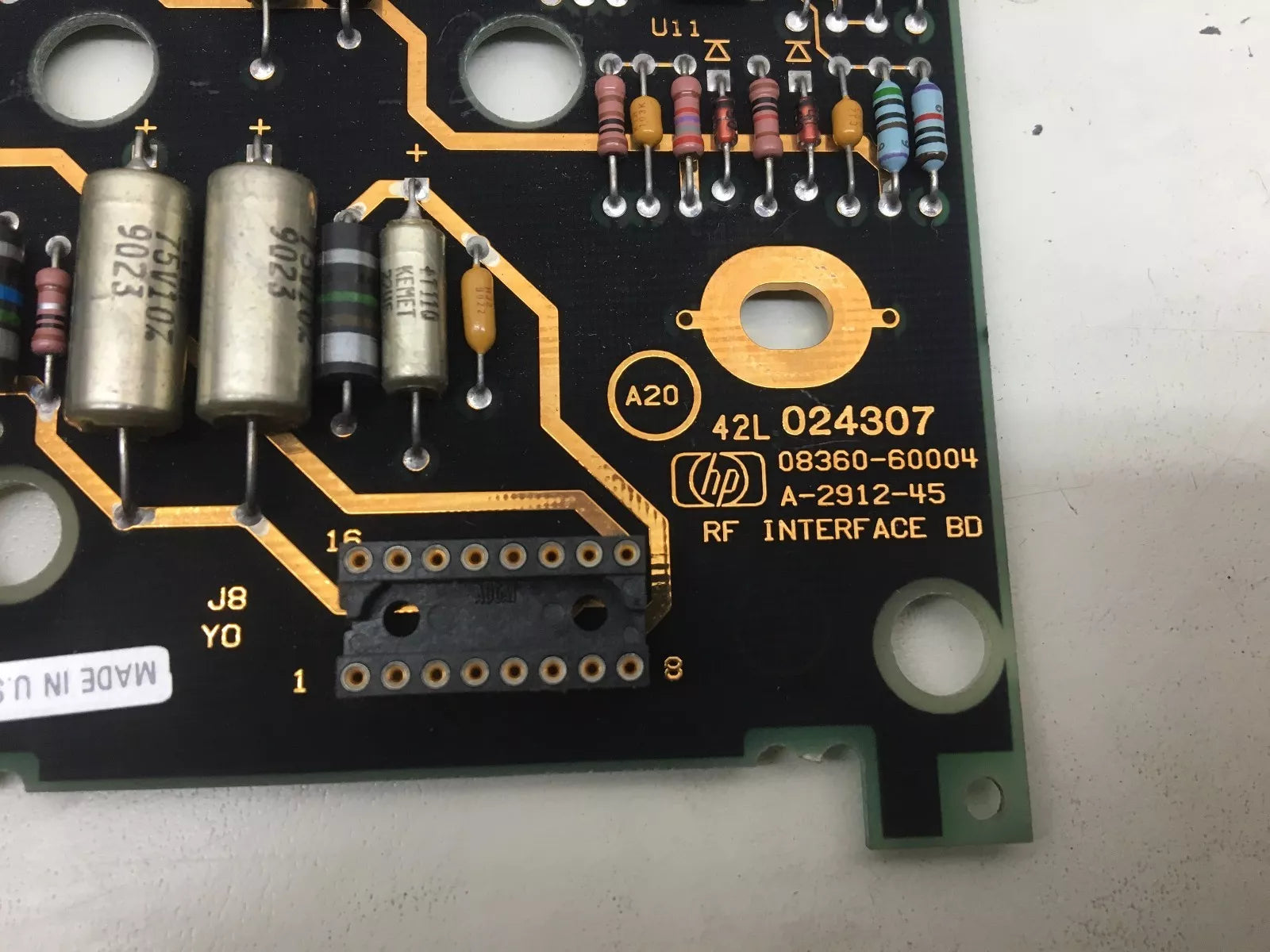 HP Agilent 08360-60004 RF Section Interface Board Assembly