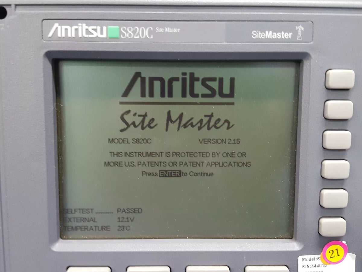 Anritsu S820C: Site Master (4010)