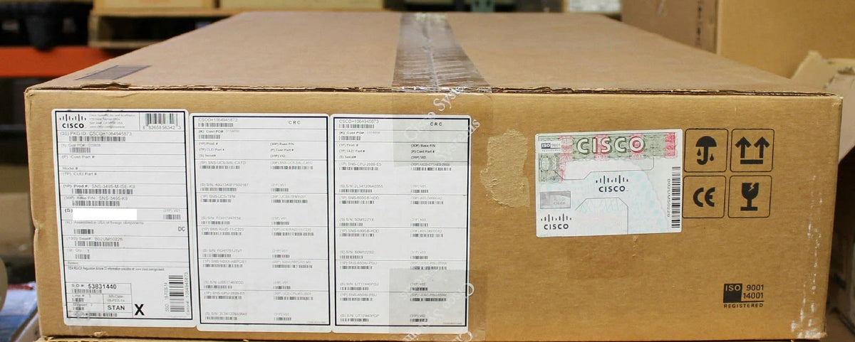 Cisco 3495 Secure Network Server SNS-3495-M-ISE-K9, 2x E5-2609, 600GB HDD