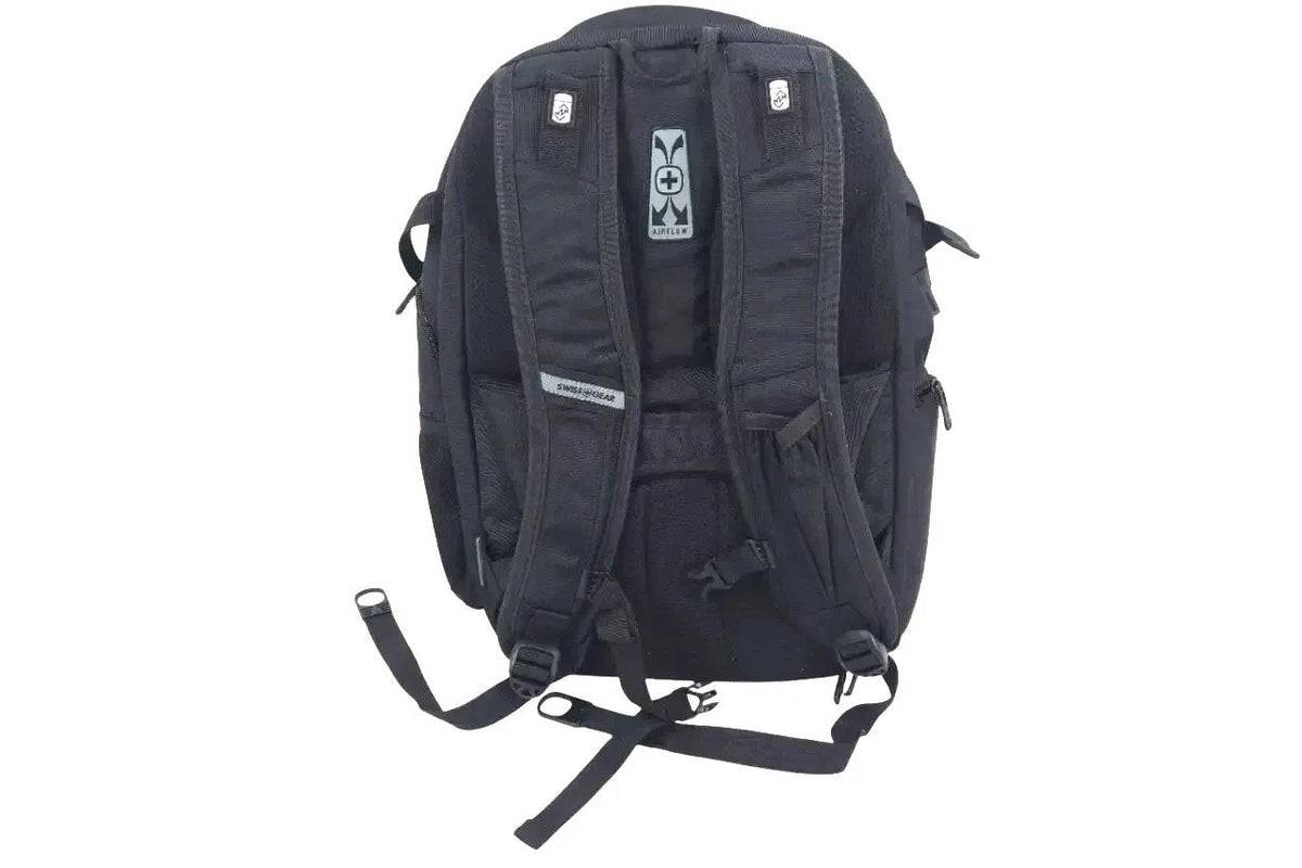 Swissgear 5358 USB Scan Smart Laptop Backpack Black - Free Shipping