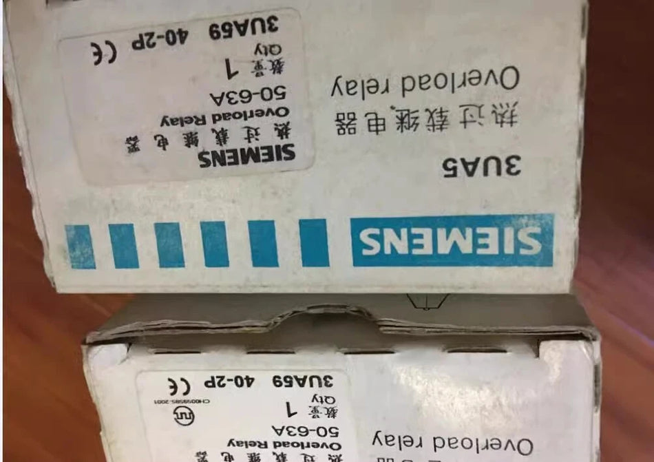 SIEMENS 3UA59 40-2P 50-63A Motor Protector