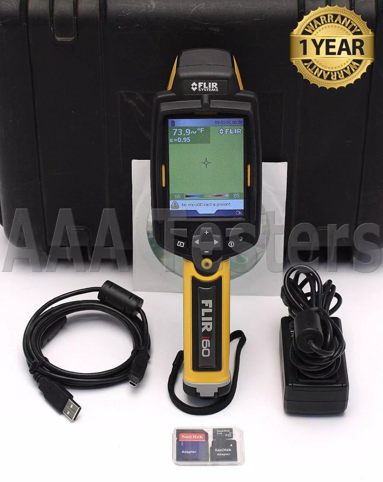 FLIR i60 9Hz 180 x 180 Infrared Thermal Imaging Camera Imager IR i 60 - XG eqpt
