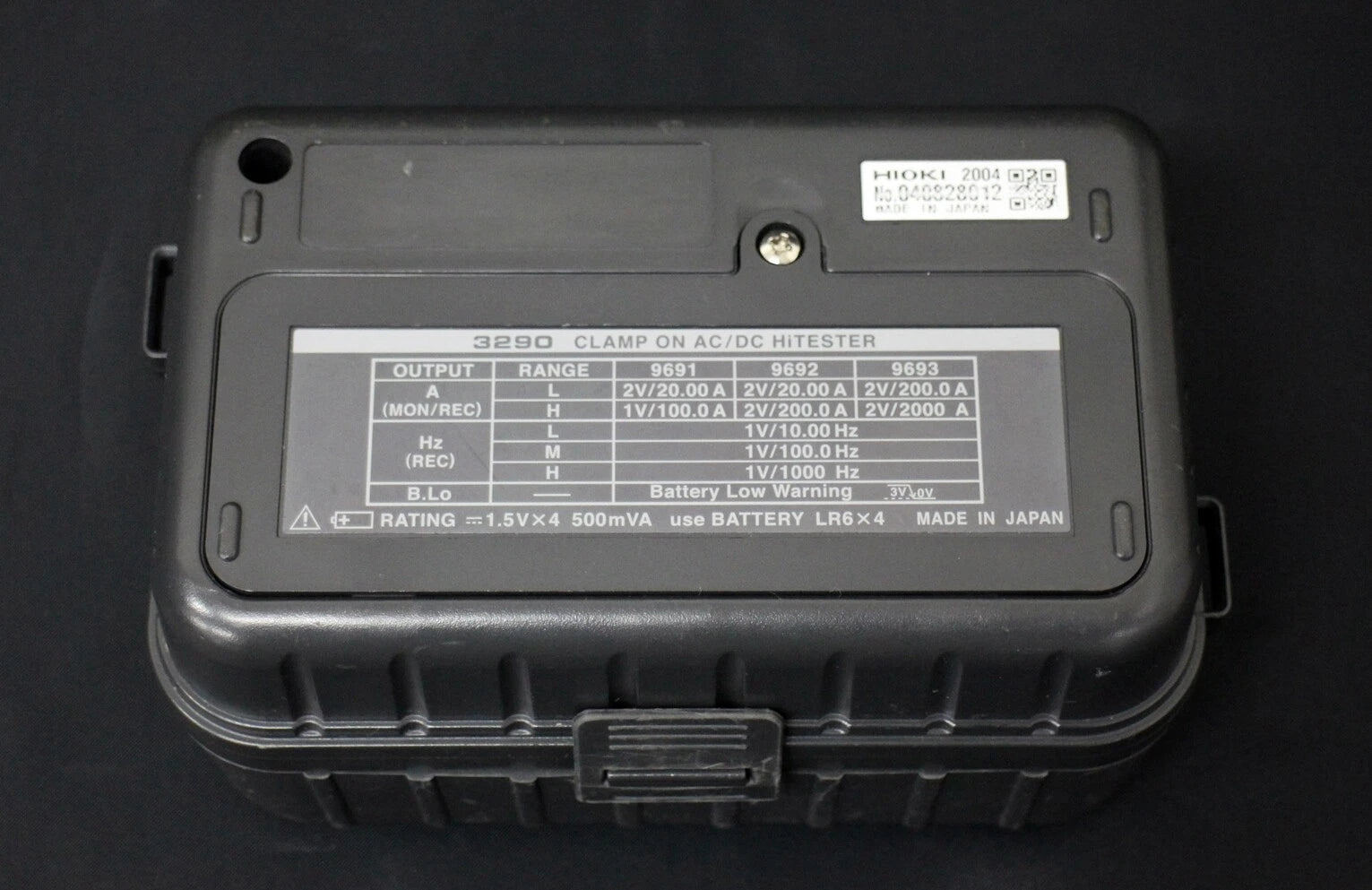 HIOKI 3290 Clamp on AC/DC High Tester