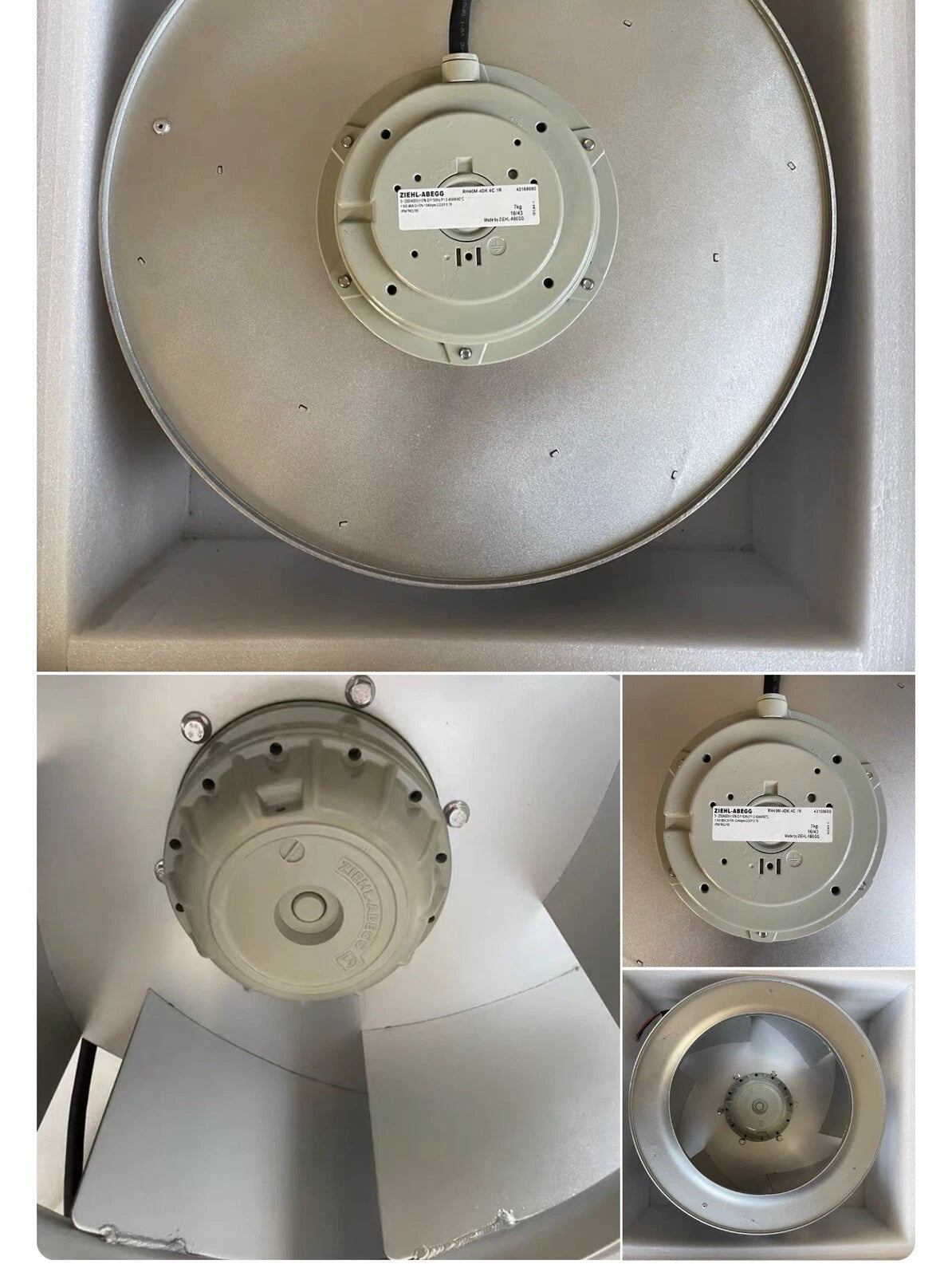 Original ZIEHL-ABEGG RH40M-4DK.4C.1 R RH45G-4DK.4I.1 R