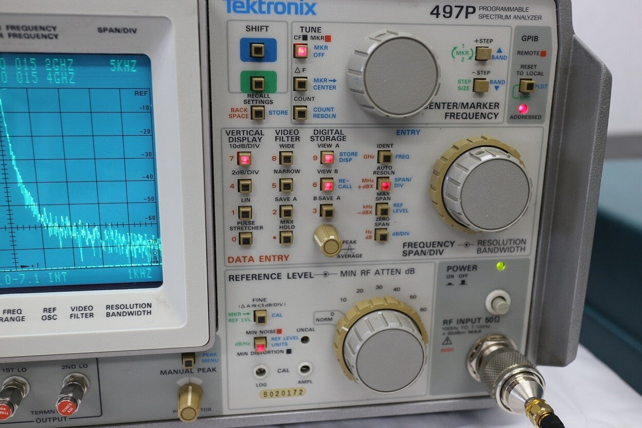 Tektronix 497P Spectrum Analyzer