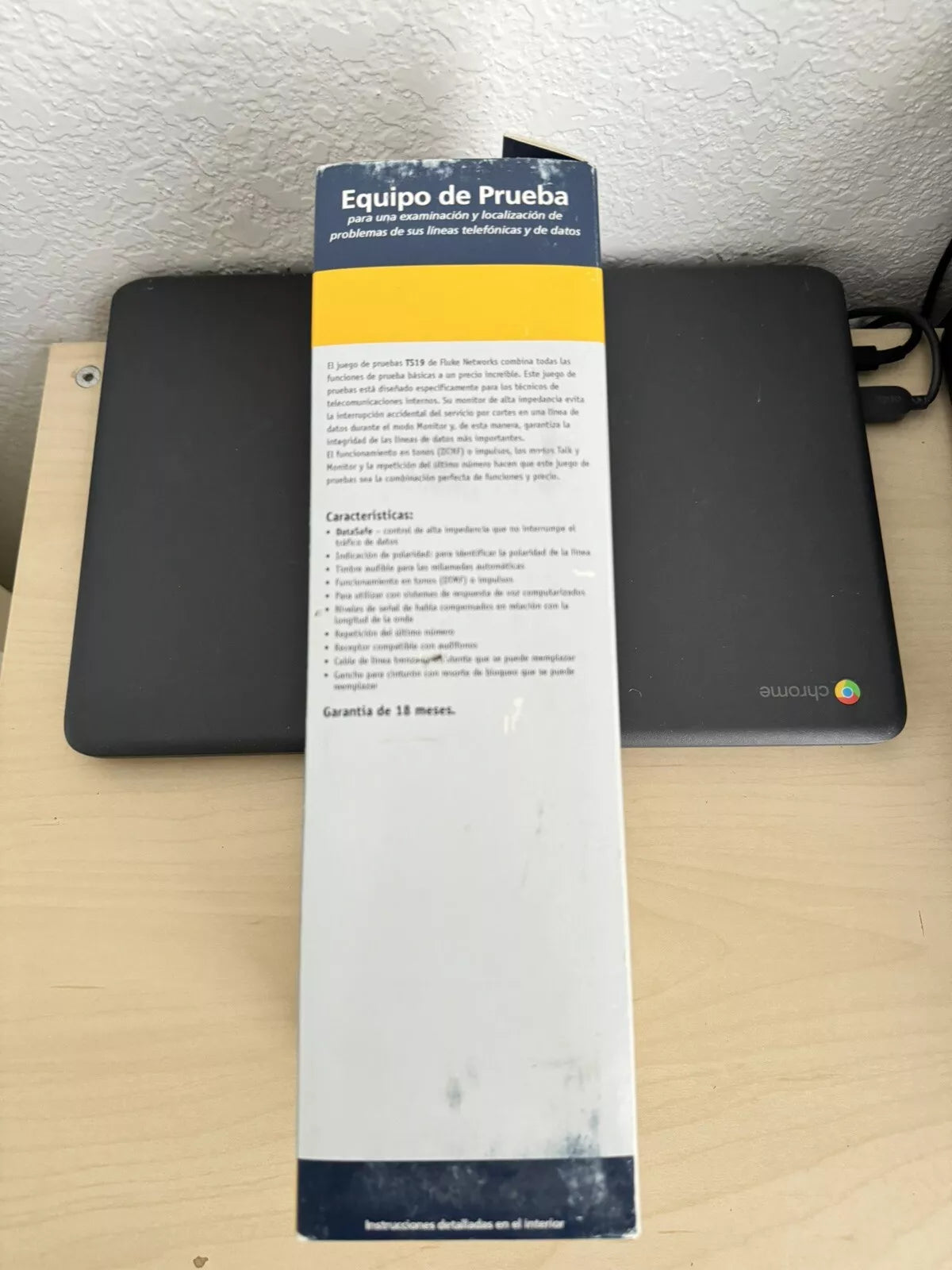 FLUKE TS19 Telephone Test Set with New Sealed Packaging