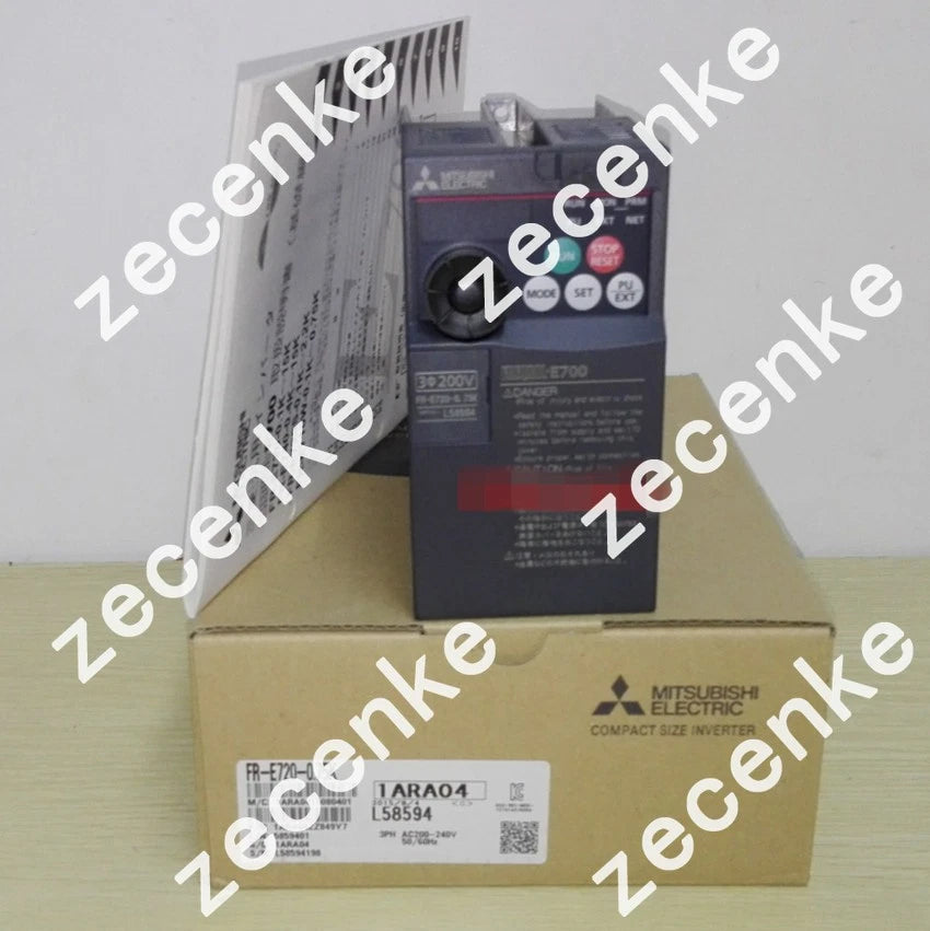 Mitsubishi FR-E720-0.75K Inverter: New One with Expedited Shipping
