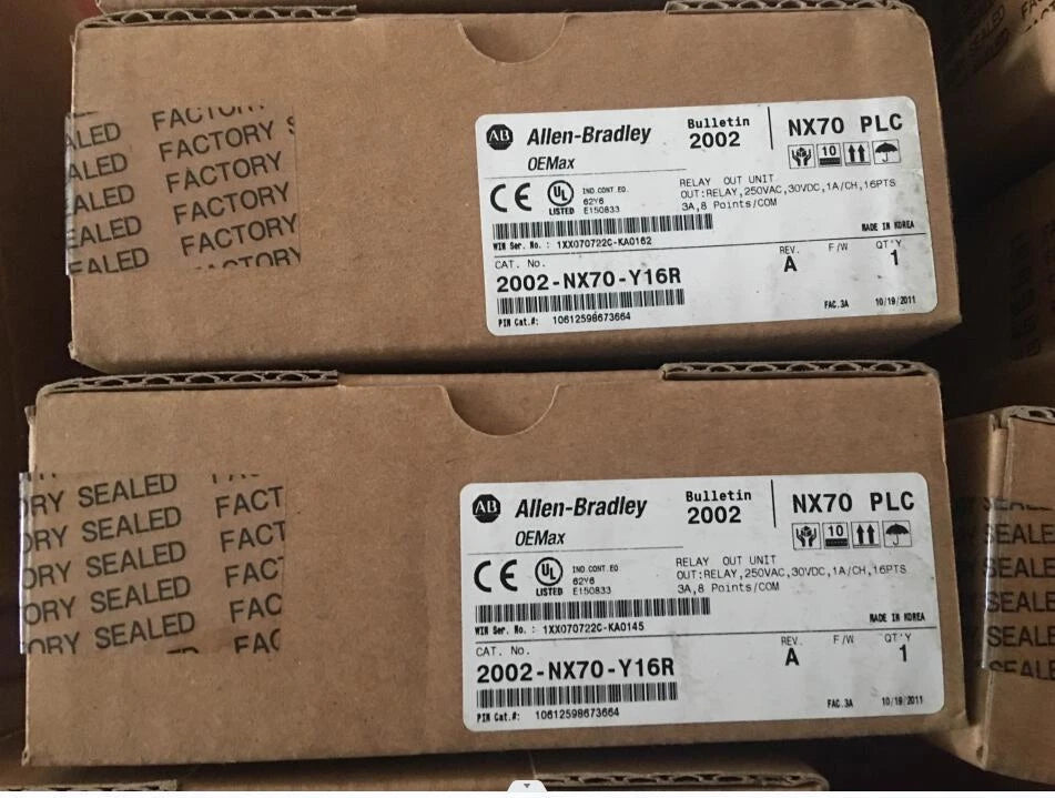 AB NX70 PLC 2002-NX70-Y16R NX70-Y16R for Industrial Automation
