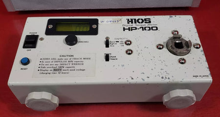Hios HP-100 04467 Digital Torque Meter - XG eqpt
