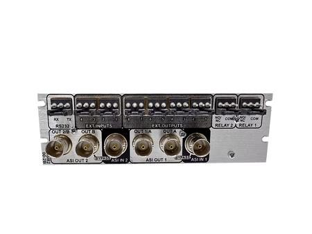Snell IQASI82 Dual ASI Transport Stream Monitor and Switch with IQASI8200-2B
