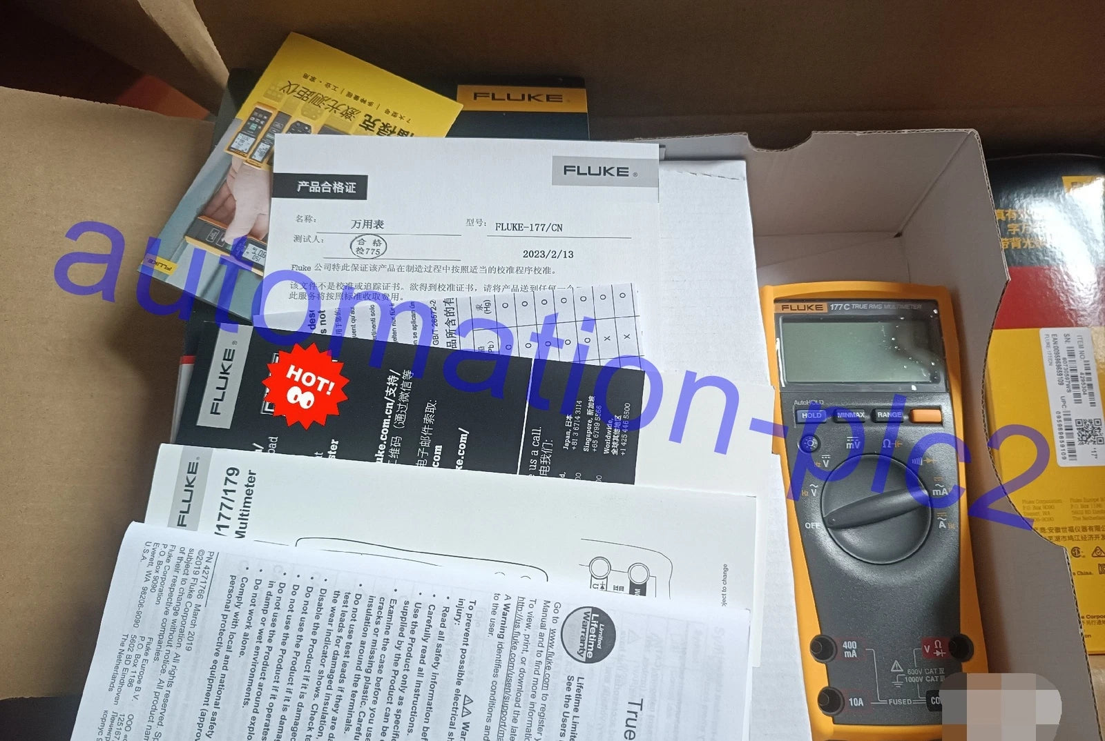 Fluke 177C True RMS Digital Multimeter