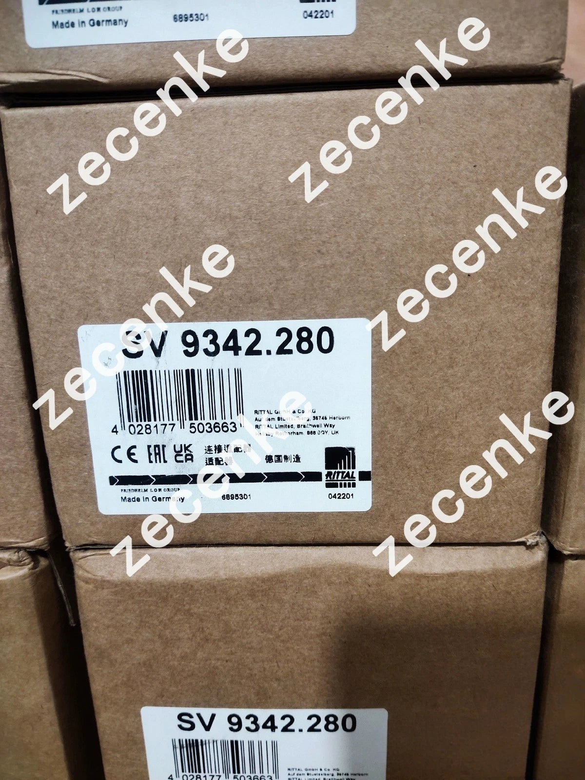 Rittal SV 9342.280 Connection Adapters for Busbar, 690V, 800A