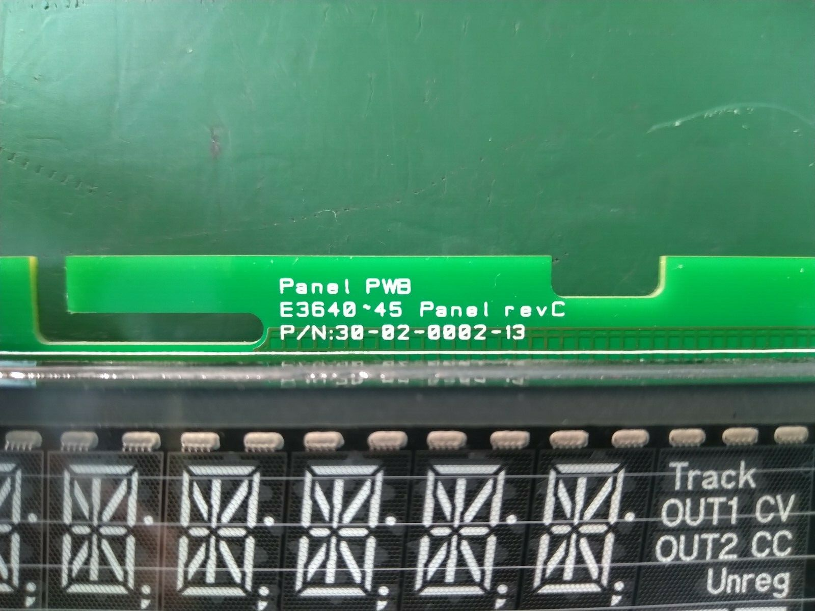Agilent Keysight E3640A~E3645A Front Panel Display &amp; Keyboard PCB assembly Parts