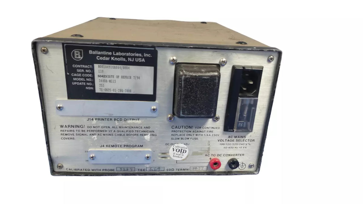 Ballantine 3440A RF Millivoltmeter - High-precision Measurement Tool