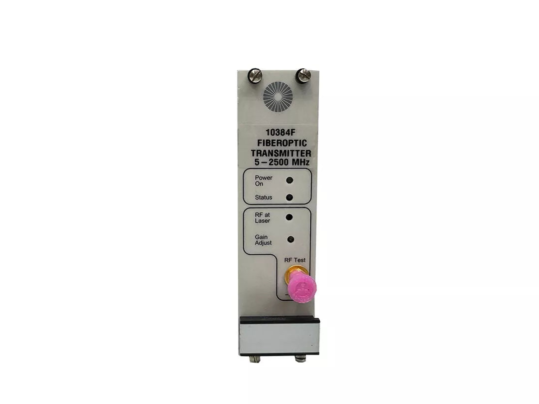 ORTEL 10384F Fiber Optic Transmitter 5-2500 MHz Model 10384F-FA-1Y