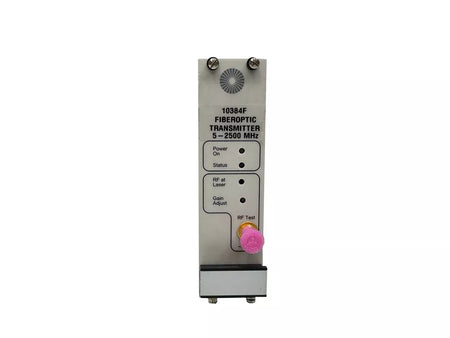 ORTEL 10384F Fiber Optic Transmitter 5-2500 MHz Model 10384F-FA-1Y
