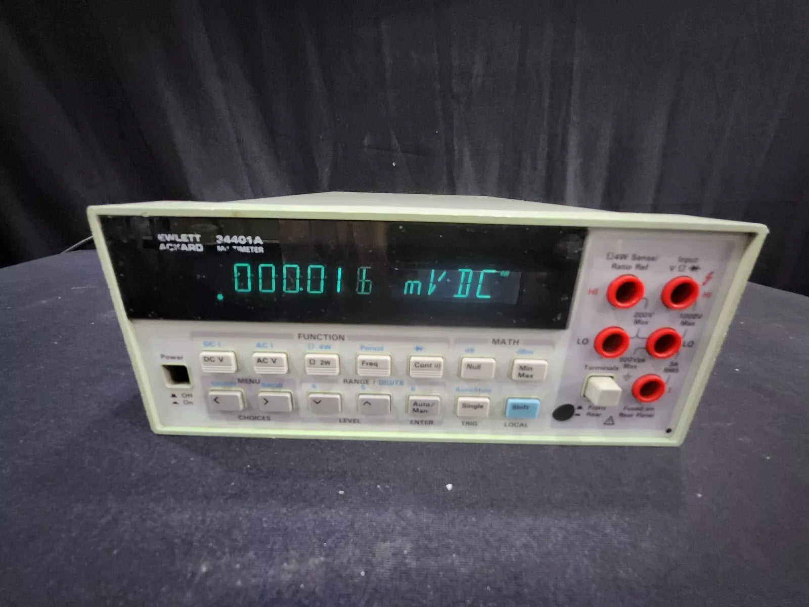 HP 34401A Multi Meter AS-IS (0465)