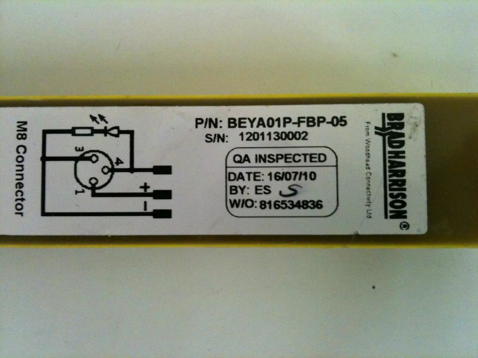 Brad Harrison BEYA01P-FBP-05 NC MPIS 10 Port End Cable 10FT