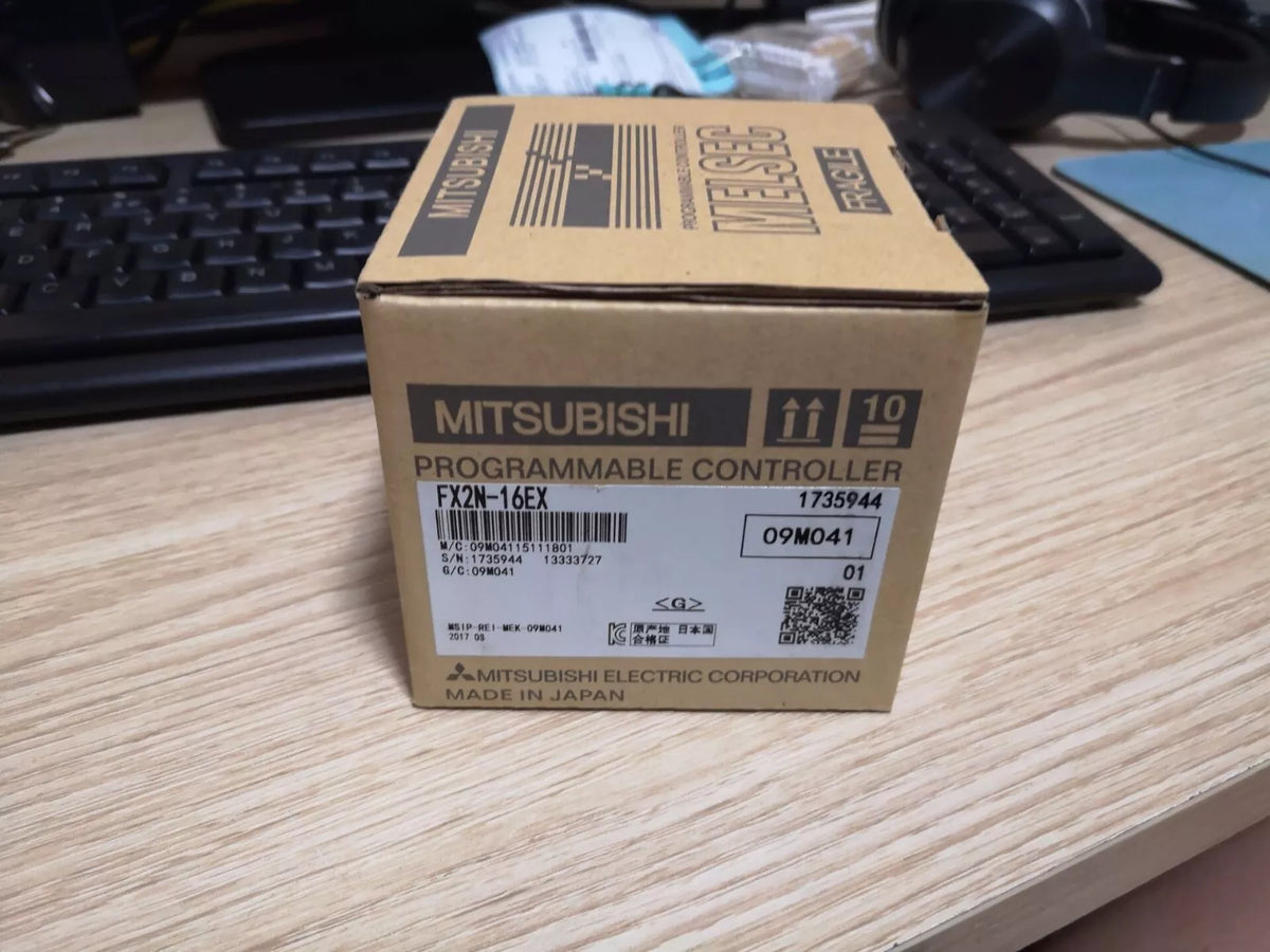 1PC New Mitsubishi PLC FX2N-16EX Programmable Cont In Box Expedited Shipping