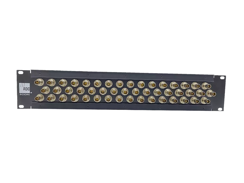 ADC ICON VI-48-BK 48 BNC F to BNC F Port Panel