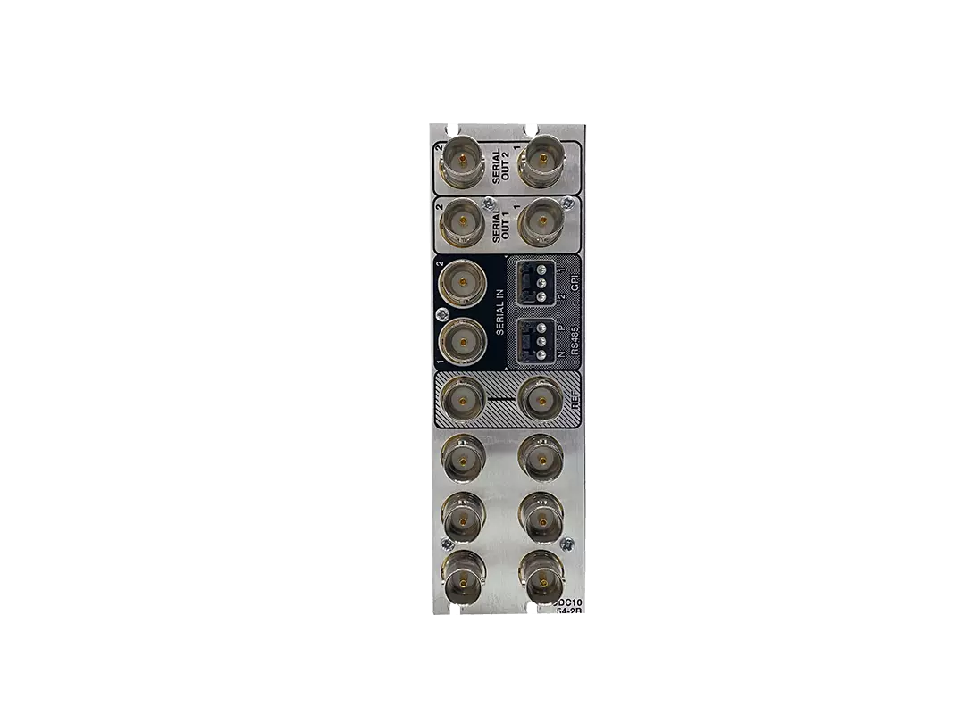 IQUDC10 3G/HD/SD-SDI Up, Down and Cross Converter with Synchronizer Licensed