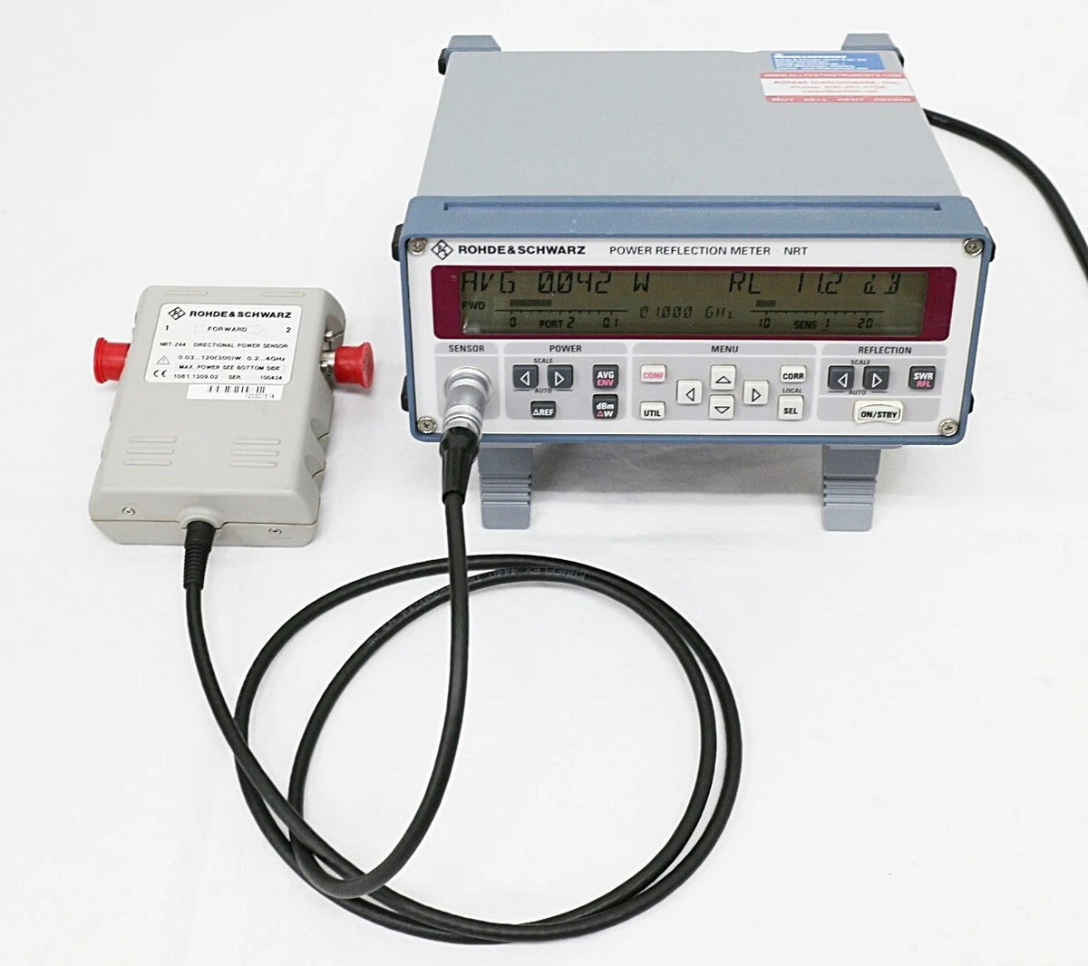 Rohde & Schwarz NRT + NRT-Z44 Power Reflection Meter