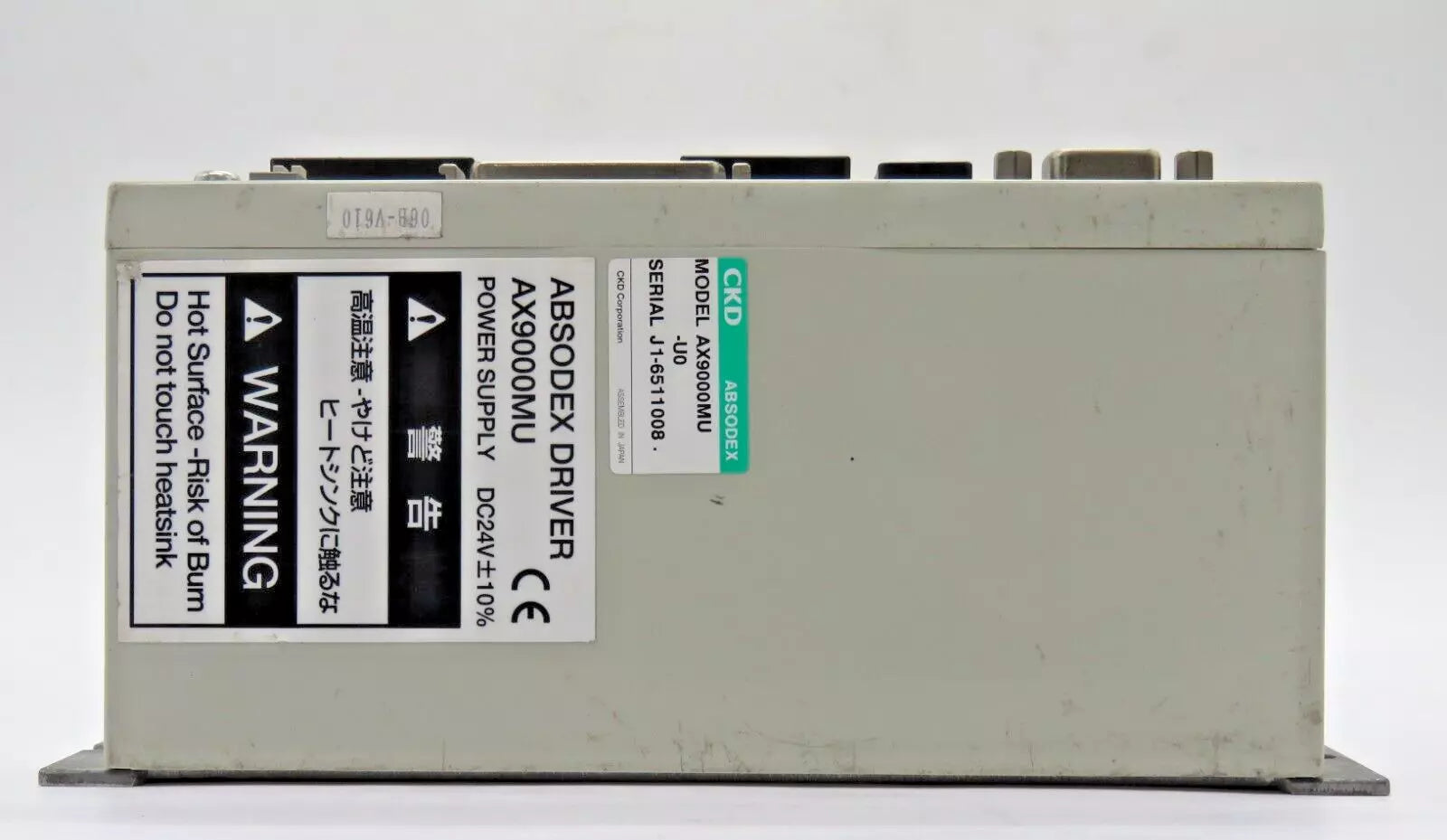 CKD AX9000MU-U0 Power Supply Absodex Driver 24VDC