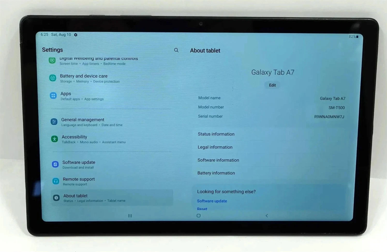 Samsung Galaxy Tab A7 SM-T500 32GB Wi-Fi Only 10.4" - Tablet