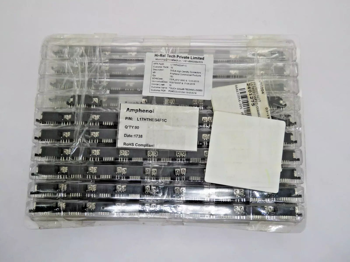 Amphenol L17HTHES4F1C DB15 VGA Connector Male PCB Mount - 90 PCS LOT