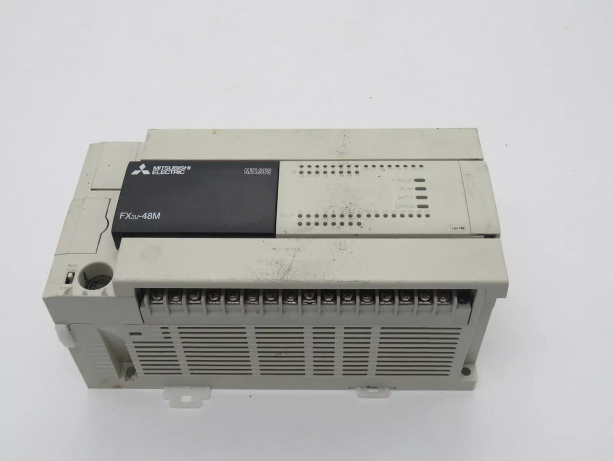 Mitsubishi FX3U-48MT/ES-A Programmable Controller 100-240VAC 50-60Hz 40W