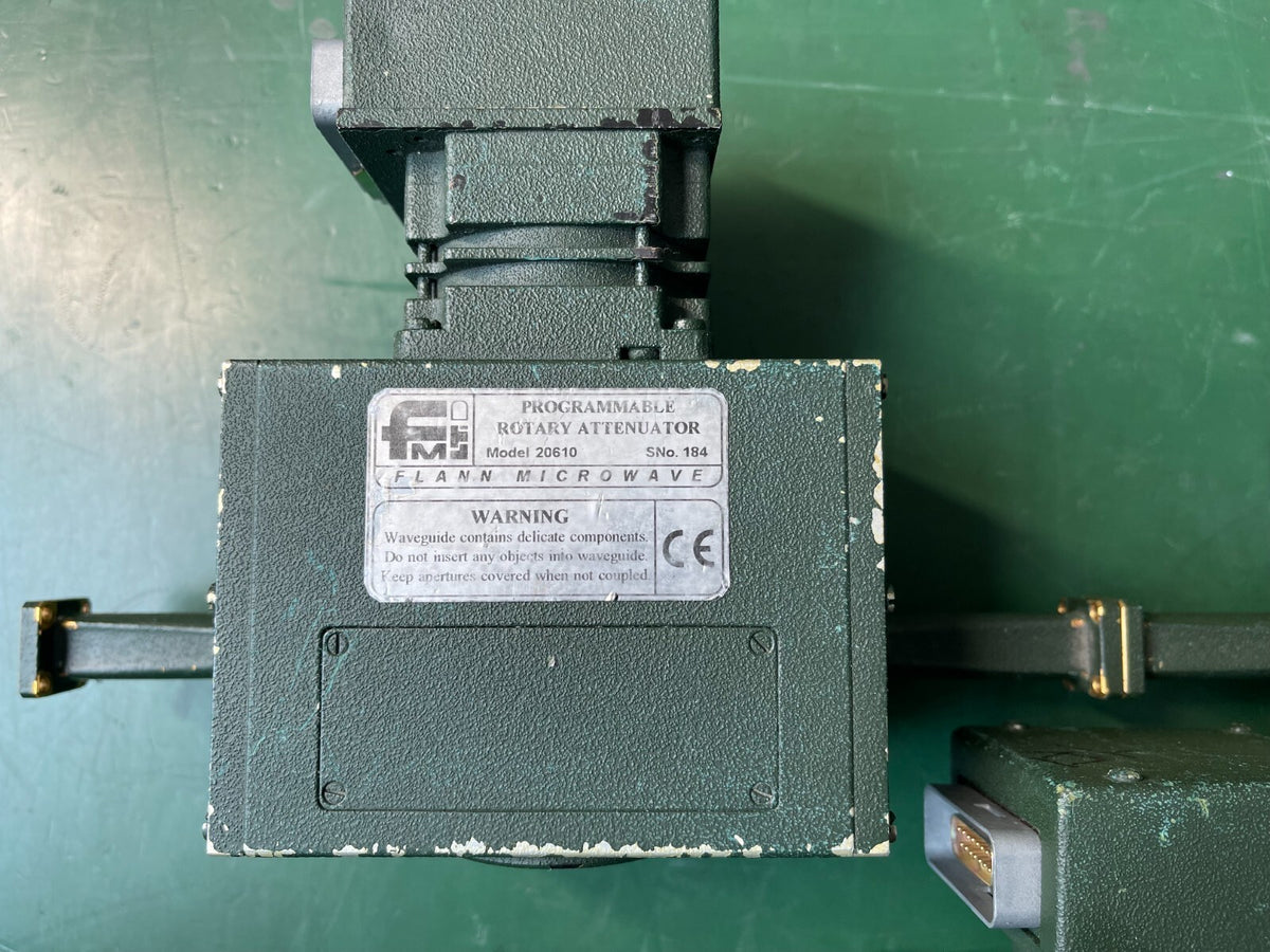 FMI Flann Microwave Programmable Rotary Attenuator Model 20610 - XG eqpt