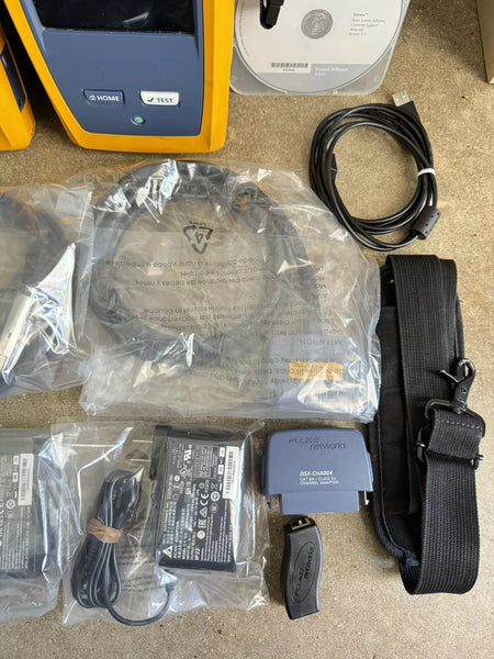 FLUKE Networks DSX-8000 Versiv 2 Cable Certifier Tester Kit