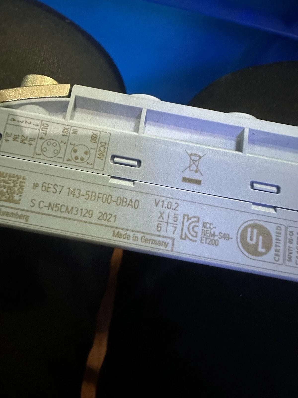 Siemens 6ES7 143-5BF00-0AB0: Digital Input SM 143 Module