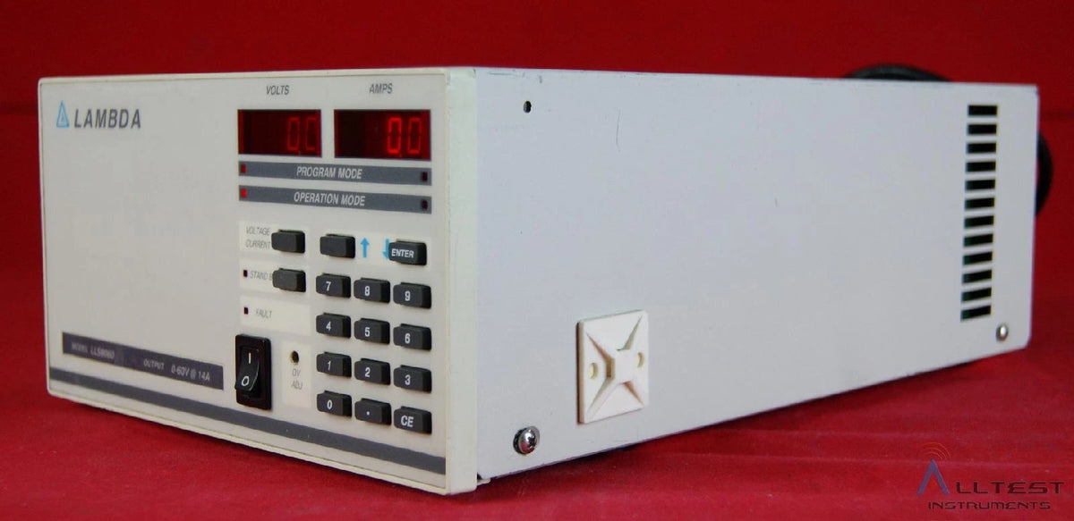 Lambda / TDK / EMI LLS9060 DC Power Supply, 0-60V/0-14A
