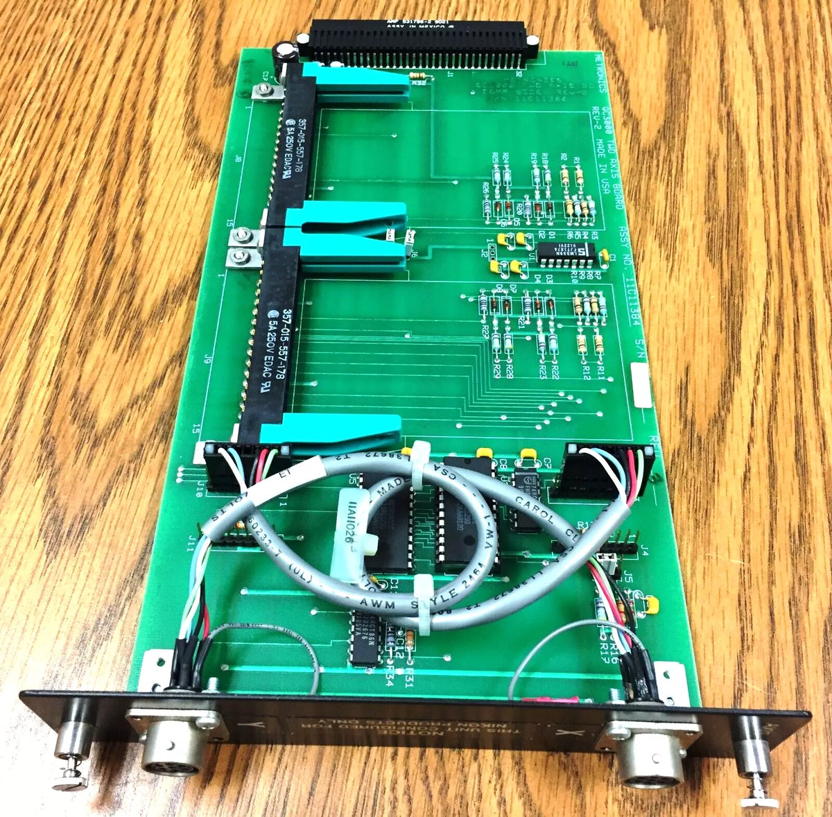 Metronics QC3000 Rev-2 for Two Axis Board