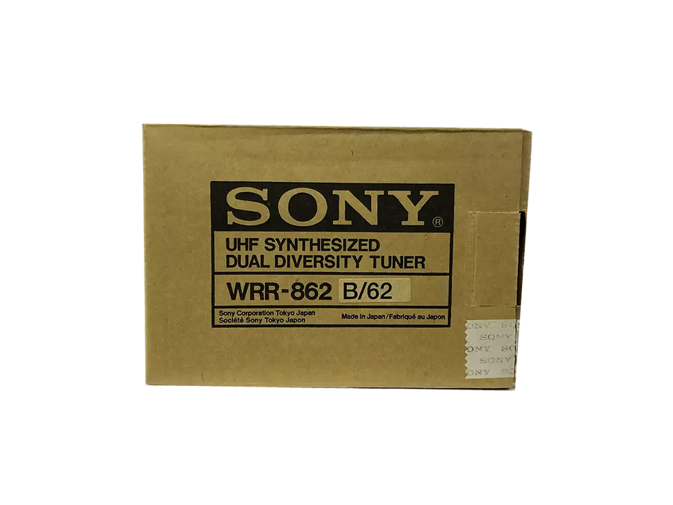 Sony WRR862B Portable/Camera Mount UHF Diversity Dual Receiver 798-852Mhz