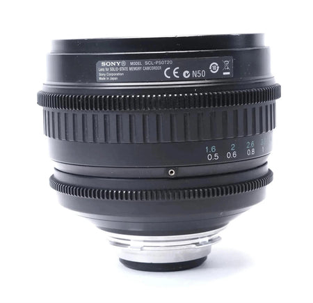 SONY SCL-P50T20 50mm Pl Mount Lens - Free Shipping