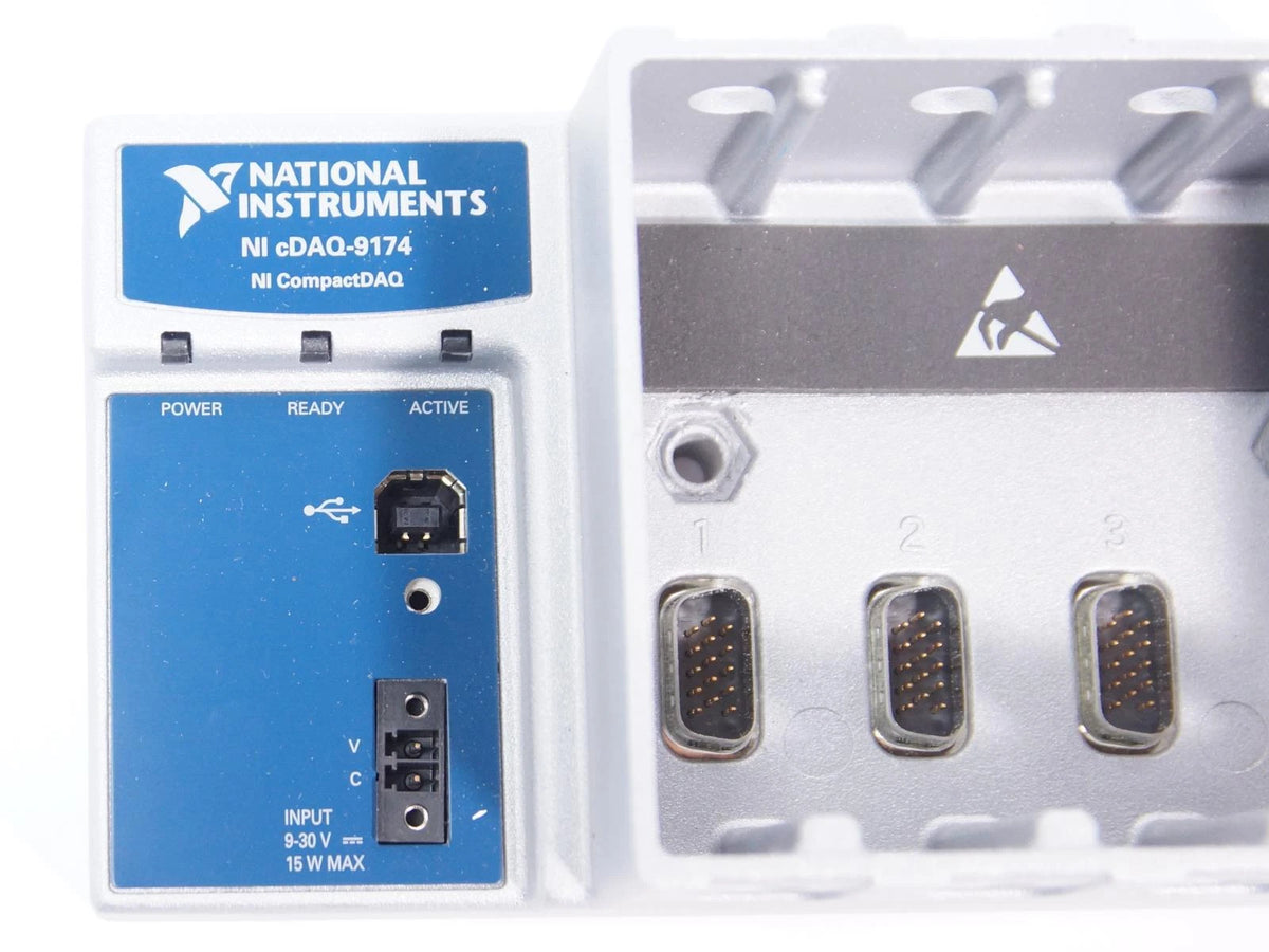 National Instruments NI cDAQ-9174 USB CompactDAQ Chassis, 4-Slot