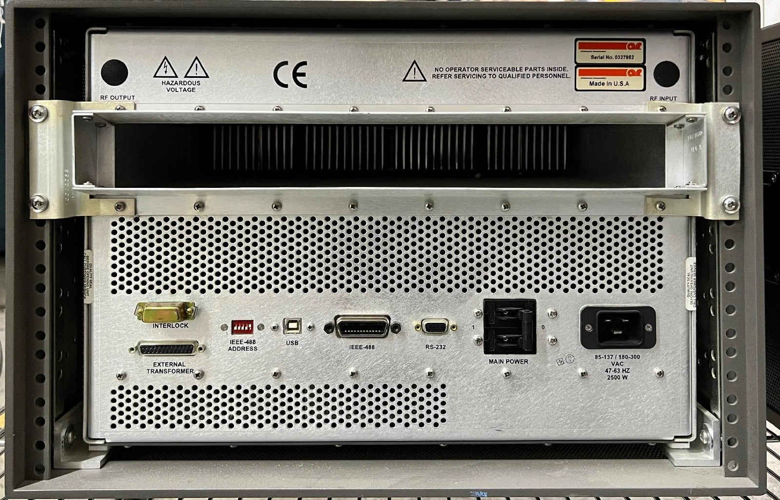 Amplifier Research 800A3 Solid State Amplifier 800 Watts