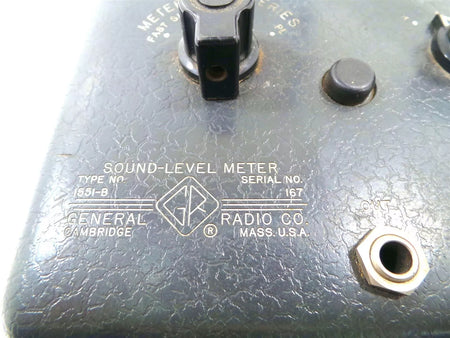 General Radio Co Sound-Level Meter Type 1551-B - Precision Noise Measurement