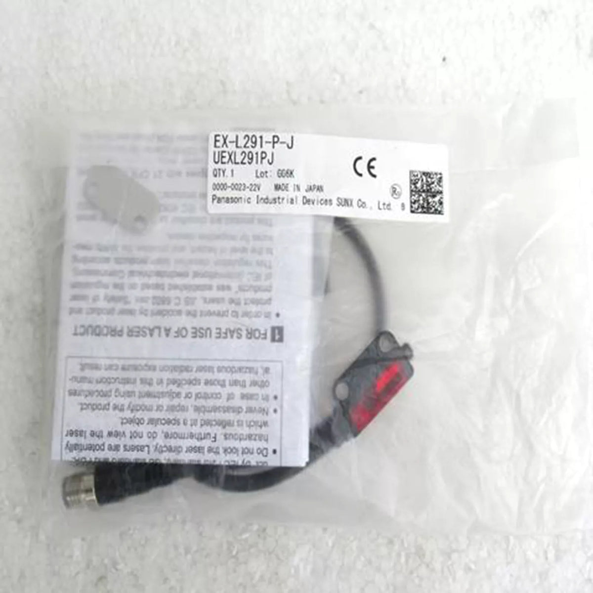 Panasonic EX-L291-P-J Photoelectric Sensor EXL291PJ