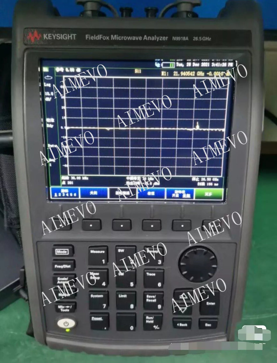 Agilent Keysight N9918A FieldFox 26.5 GHz RF Cable Antenna Combination Analyzer