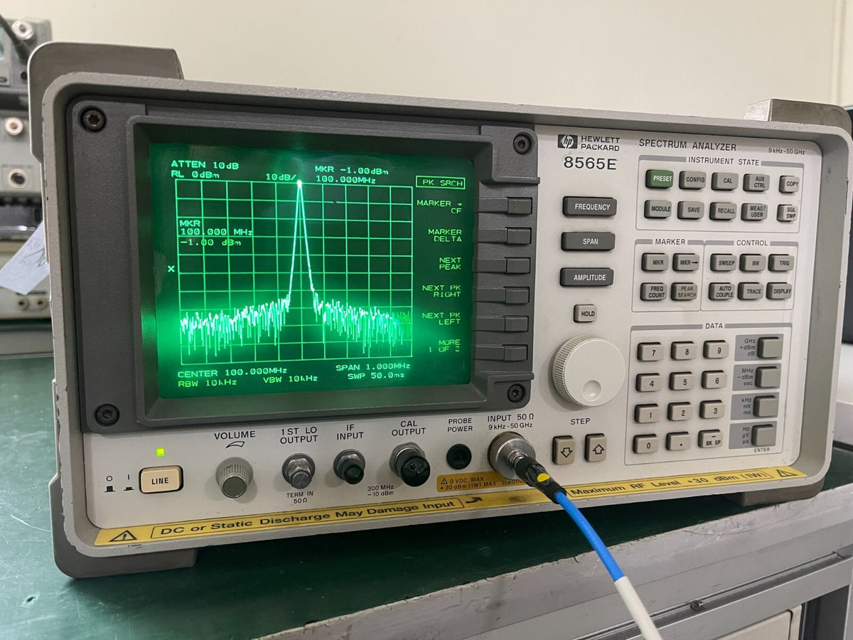 HP Agilent 8565E 9KHz - 50GHz Spectrum Analyzer w/ 85620A module_1259
