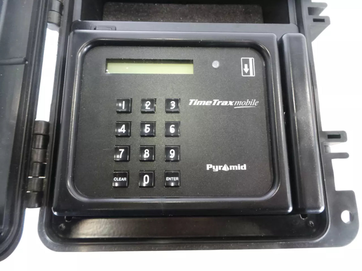 PYRAMID Time Trax Mobile - Portable Employee Time Clock System