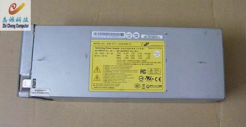 1PC Used test OK ElanVital EVM-5004-10 500W power supply #WR245 WX