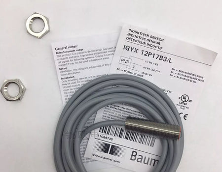 Baumer IGYX12P17B3/L Sensor - New 1PC Model