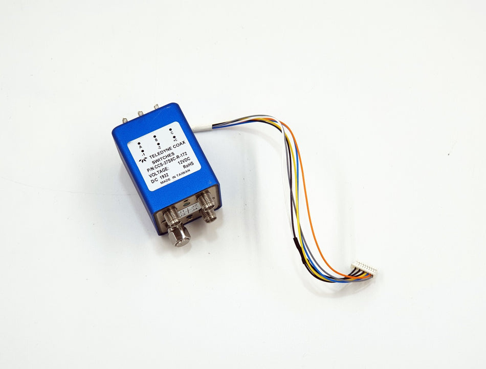 Teledyne 12V 18GHz SMA RF Coaxial Switch