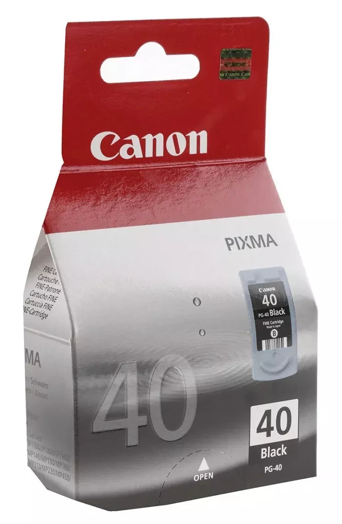 Canon PG-40 Black Ink Cartridge - High-Quality Printing Solution